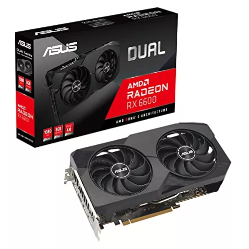 Produto ASUS Dual Radeon RX 6600 8GB GDDR6