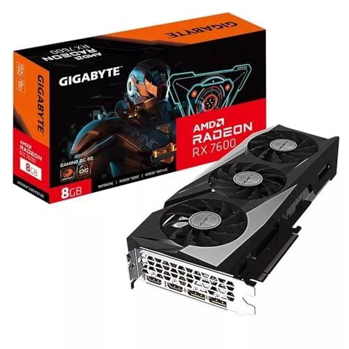 Produto GIGABYTE Radeon RX 7600 GAMING 8G