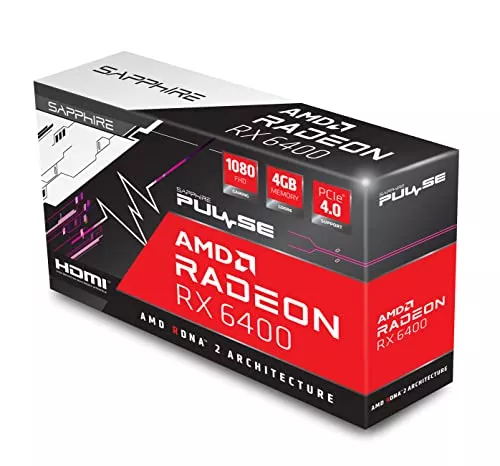 Produto SAPPHIRE PULSE AMD Radeon RX 6400